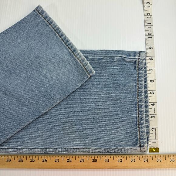 Levis 505 Regular Straight Jeans Wallet Fade Light Stonewash 34x34 Cotton Retro - Picture 11 of 14